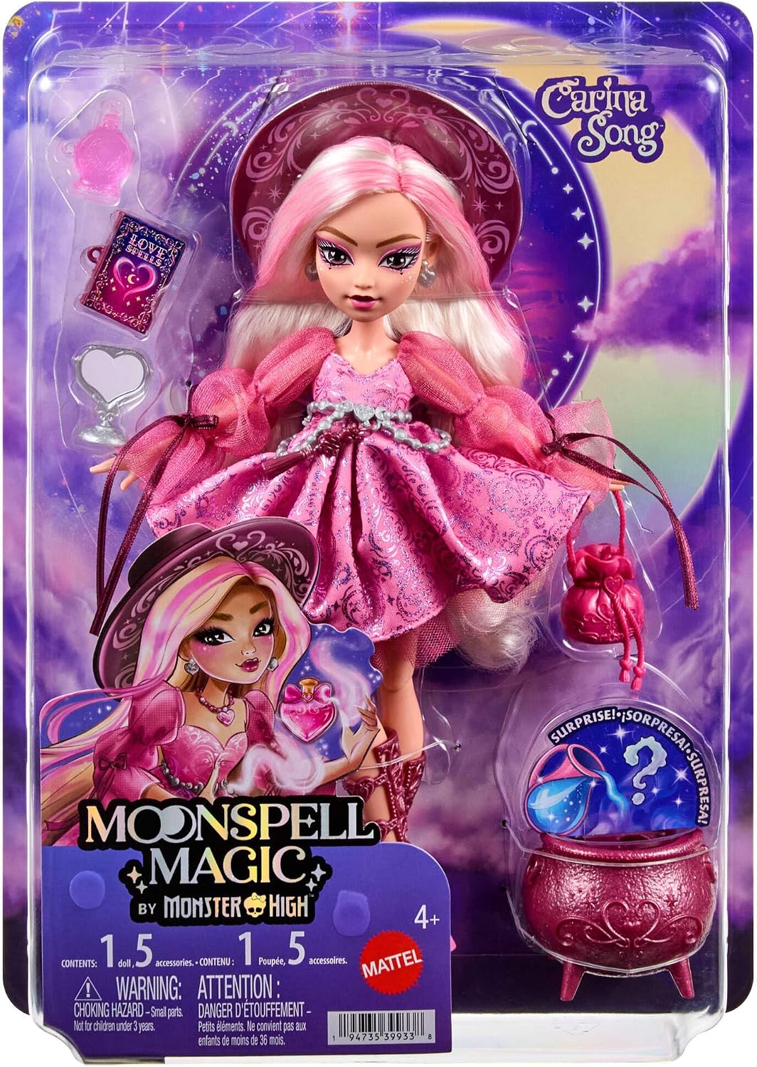 Moonspell Magic by Monster High Carina Song JNM26 - vista alternativa