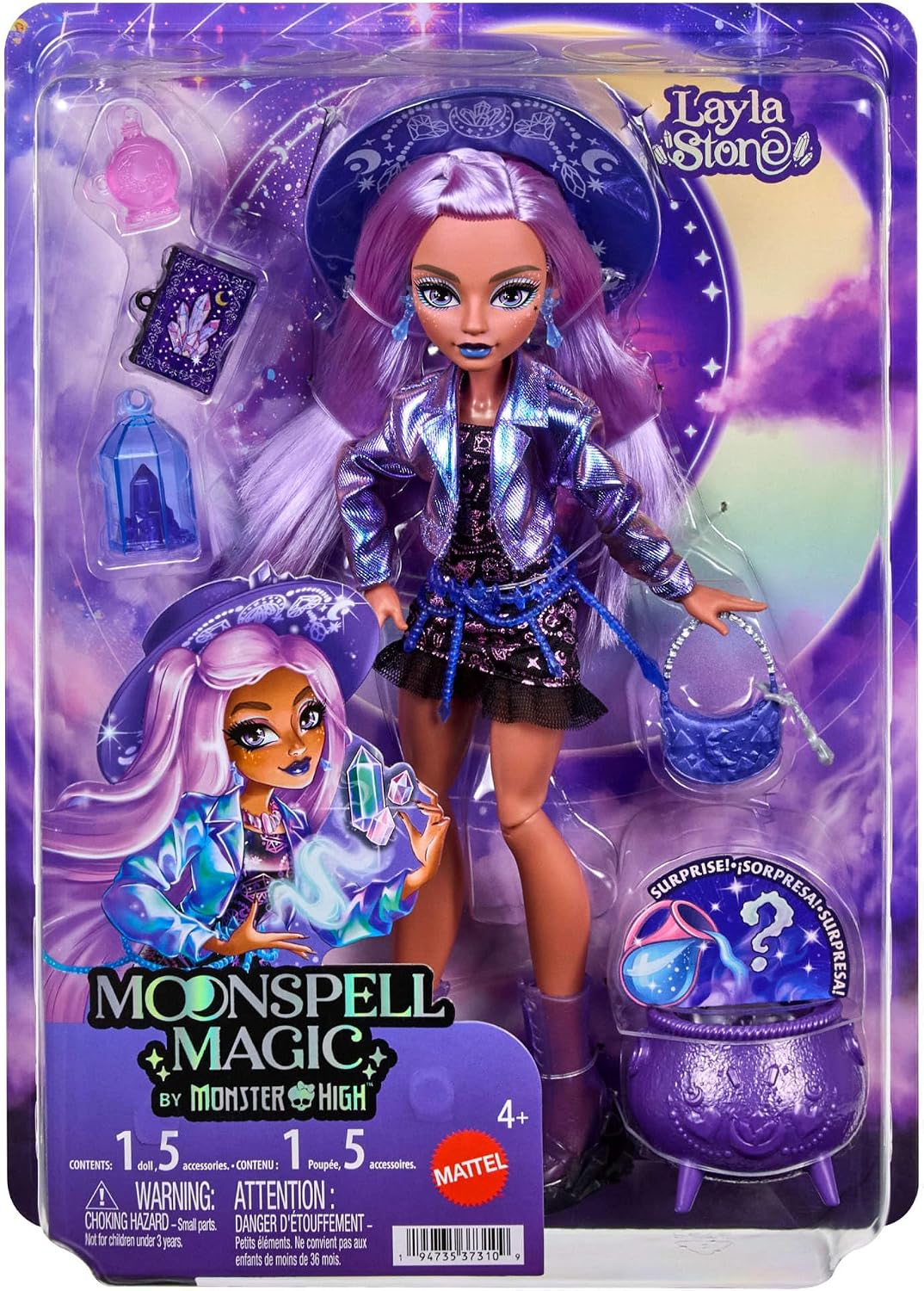 Moonspell Magic by Monster High Layla Stone JMB90 - vista alternativa