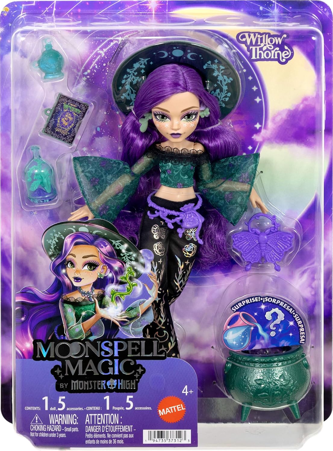 Moonspell Magic by Monster High Willow Thorne JMB91 - vista alternativa