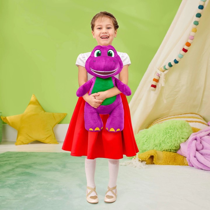Peluche grande de Barney Fisher-Price JGT12 - vista alternativa