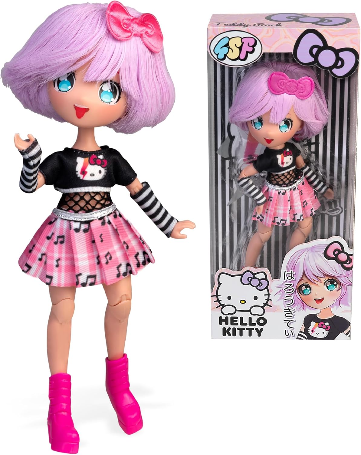 Muñeca manga 4SF Hello Kitty Teddy Rock