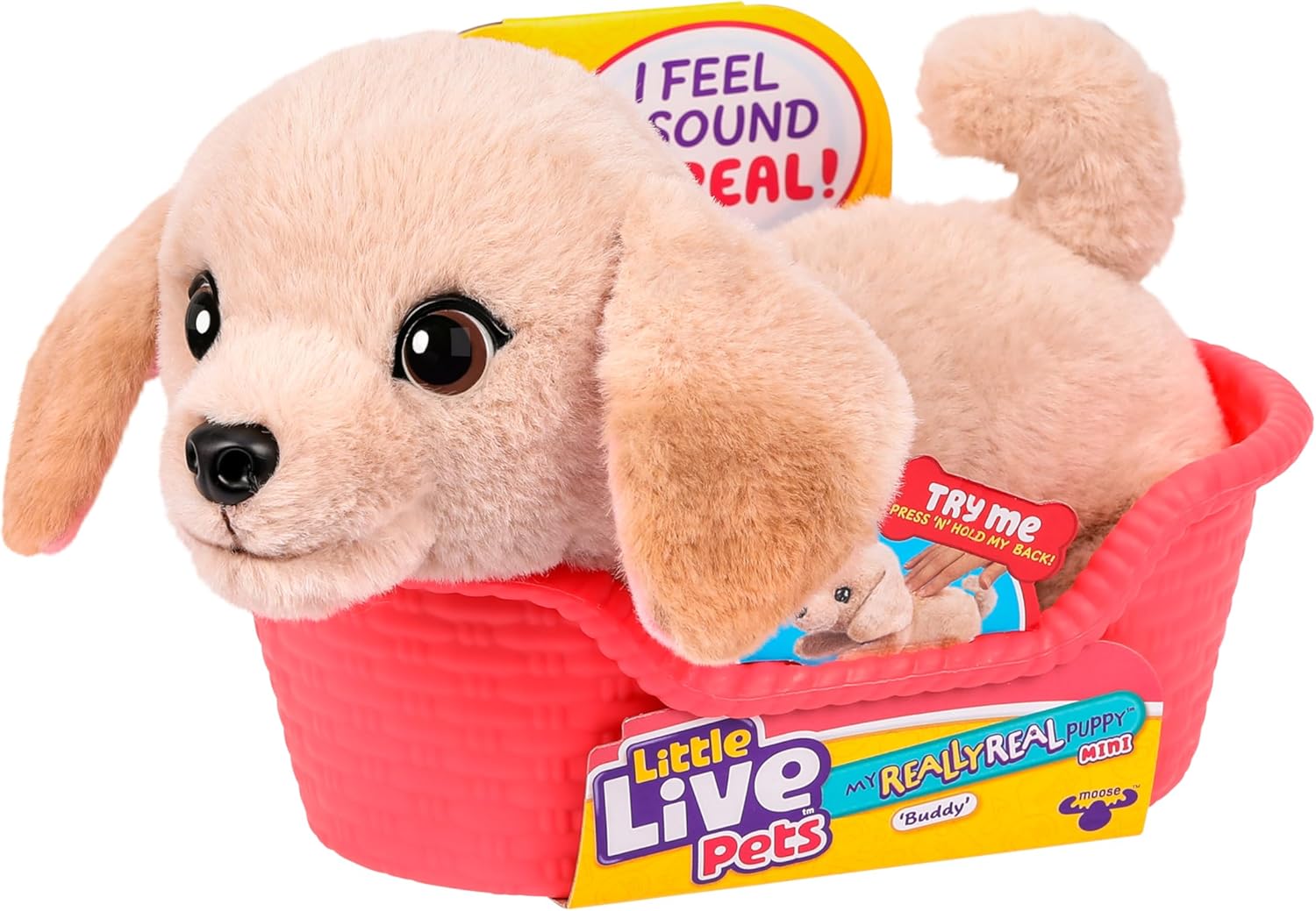 Little Live Pets Mi Mini Cachorro de verdad Labrador Buddy