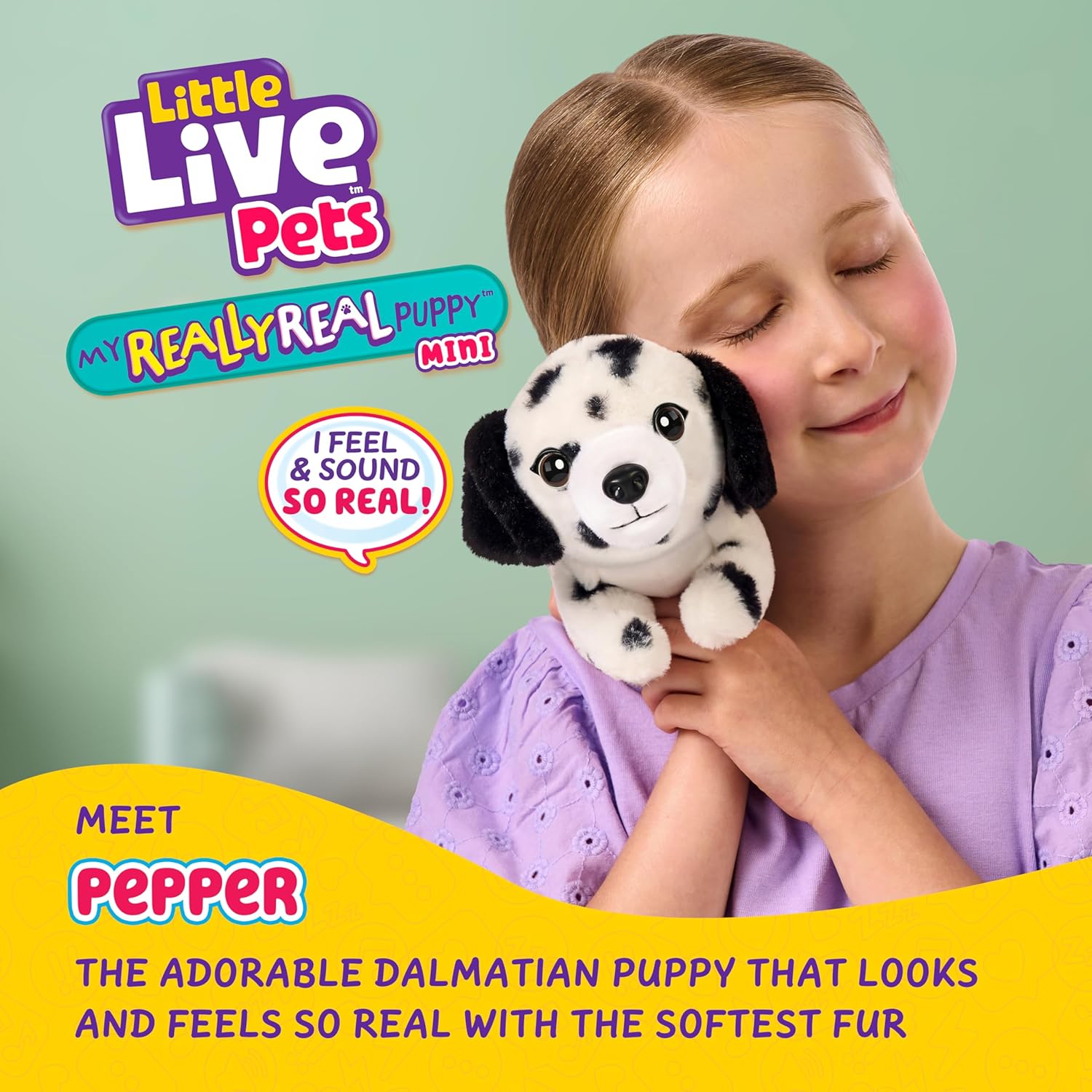 Little Live Pets Mi Mini Cachorro de verdad Dálmata Pepper - vista alternativa