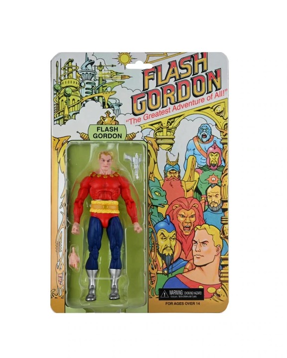 NECA Flash Gordon figura clásica Flash Gordon - vista alternativa