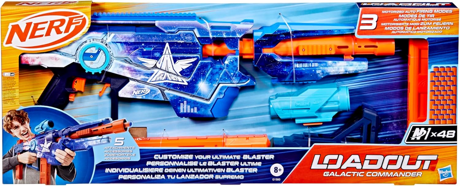 NERF Lanzador motorizado Loadout Galactic Commander - vista alternativa