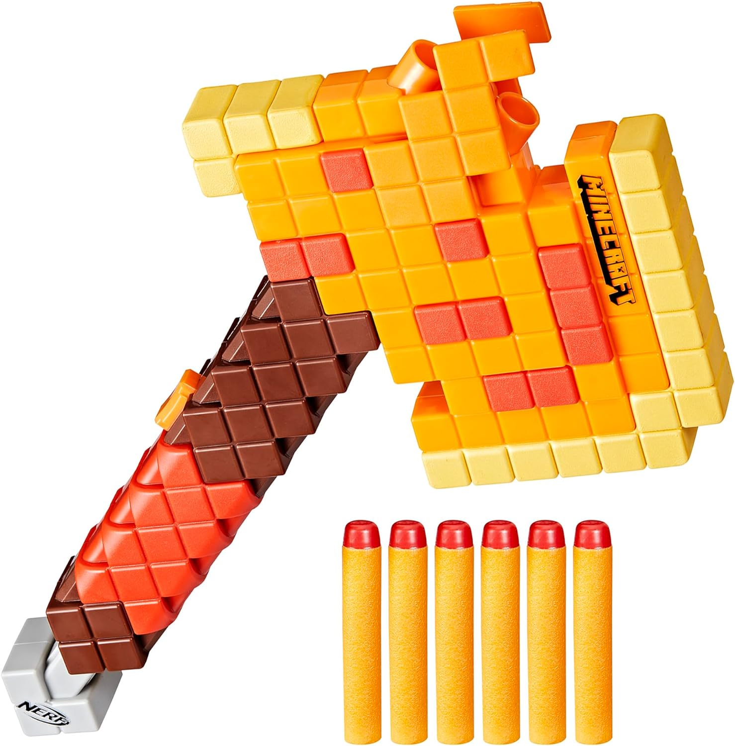 Minecraft Hacha de NERF Firebrand F8953