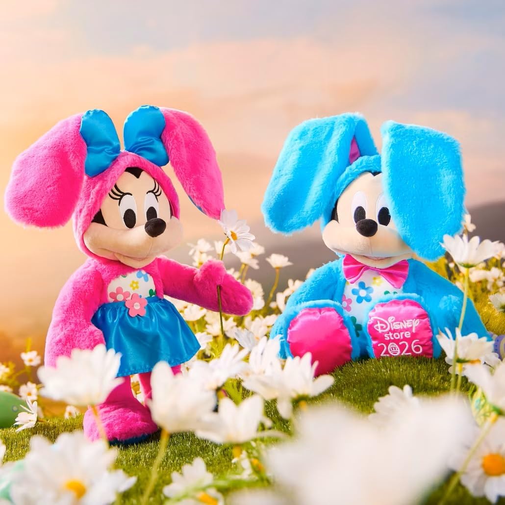 Peluche de pascua de Minnie Mouse Disney Store 2026 - vista alternativa