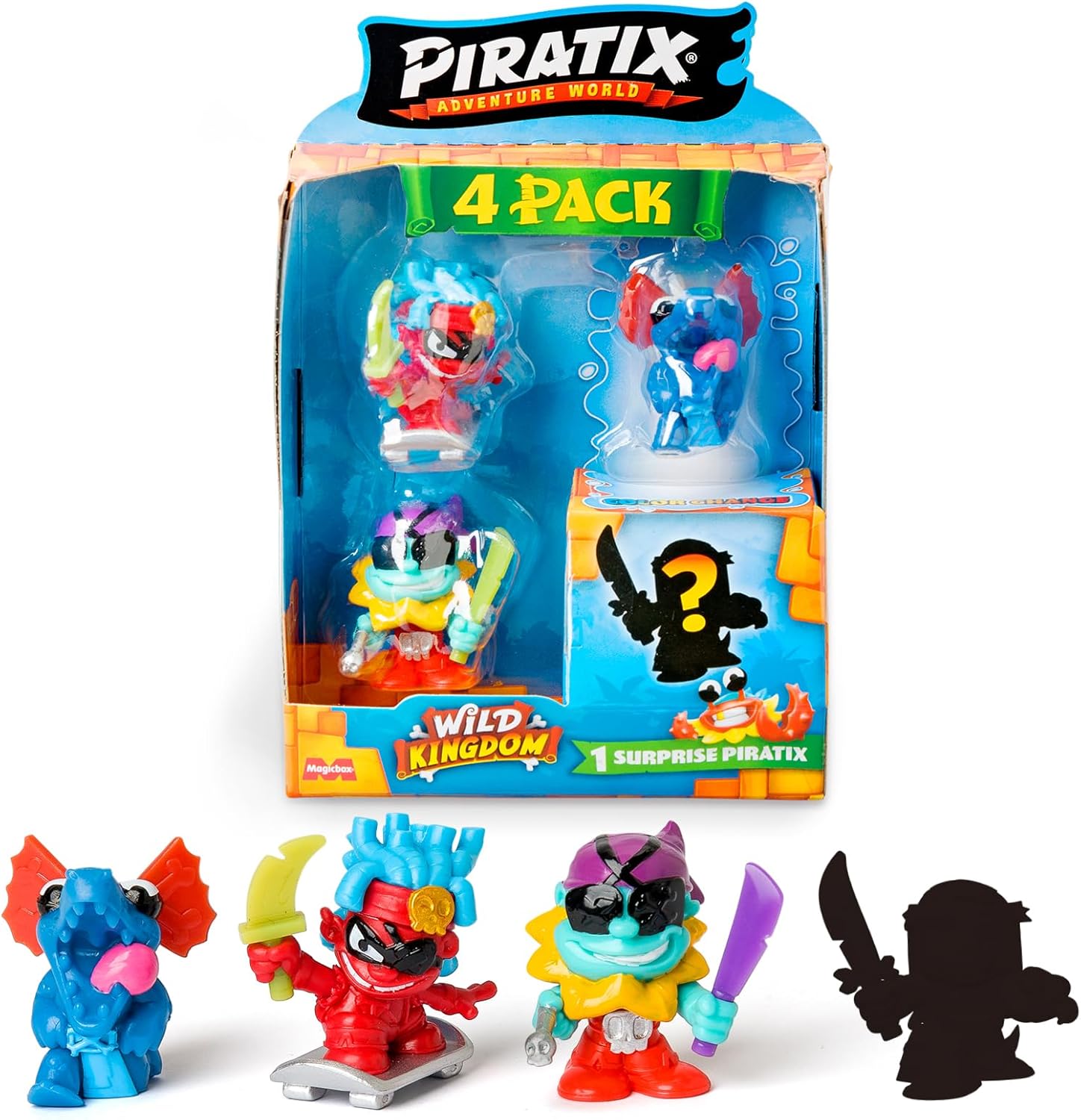 Piratix Wild Kingdom Paquete 4 figuras #3