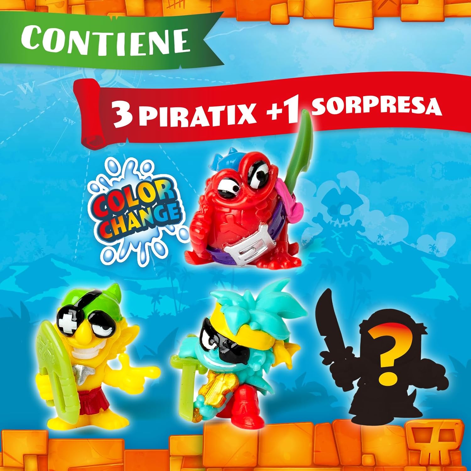 Piratix Wild Kingdom Paquete 4 figuras #5 - imagen adicional
