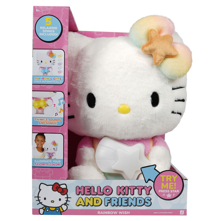 Hello Kitty y sus amigos peluche de Hello Kitty Rainbow Wish - vista alternativa