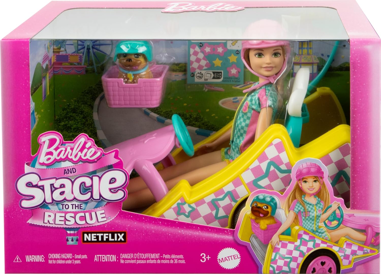 Barbie y Stacie al rescate carrito de carreras - vista alternativa