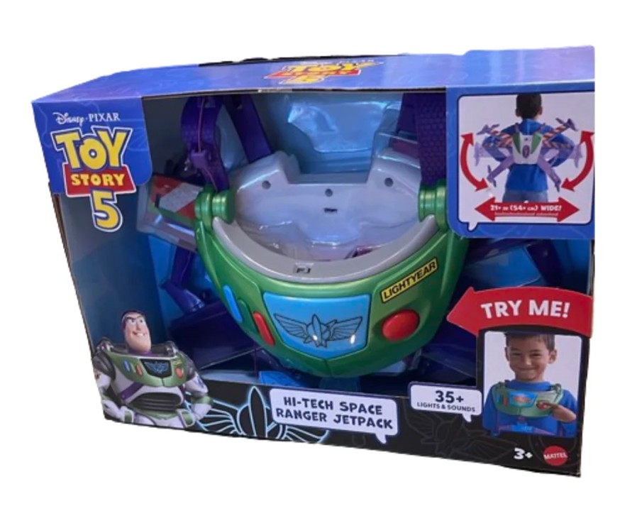 Toy Story 5 Jetpack Guardián Espacial de Buzz Lightyear JNC37 - vista alternativa