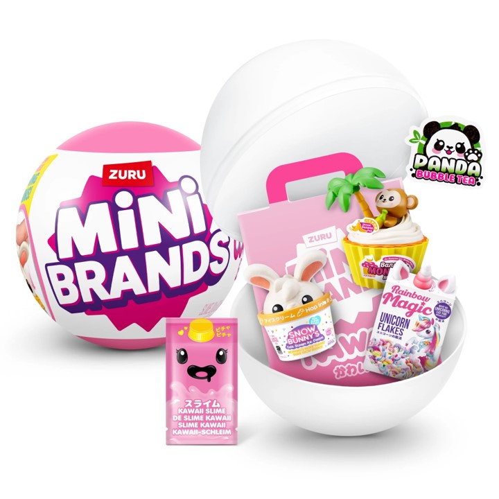 Cápsulas Mini Brands Kawaii serie 1