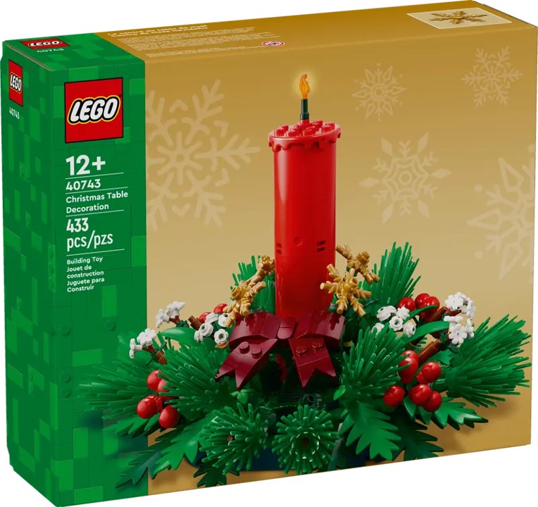 LEGO Centro de mesa navideño 40743 - vista alternativa