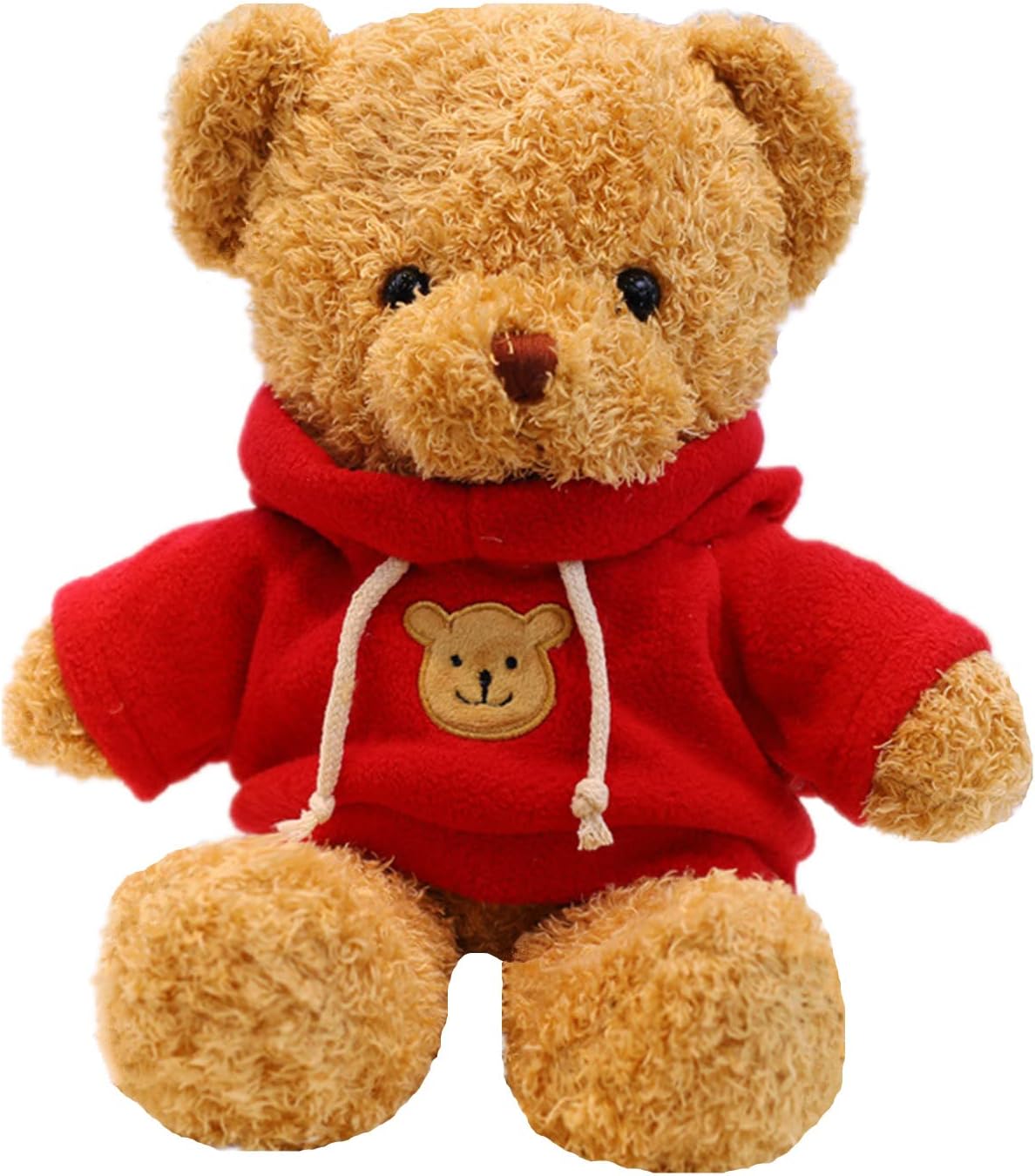 Osito de peluche para regalar en amor y amistad Buzo Rojo