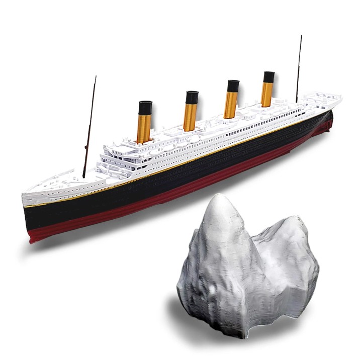 Barco Titanic de juguete para niños RMS