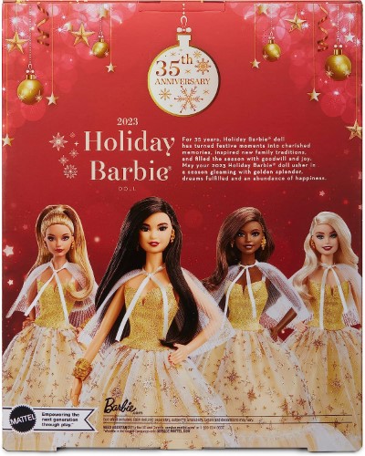 2023 Holiday Barbie HJX11 - Asiática - imagen adicional