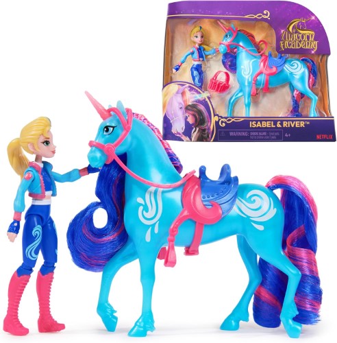 Academia Unicornio Set figuras de Isabel y River