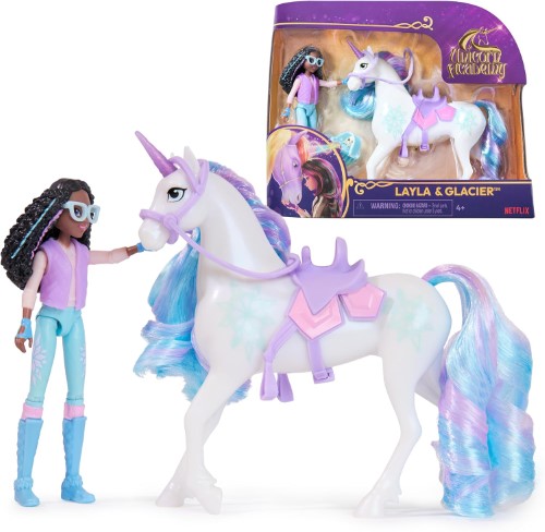 Academia Unicornio Set figuras Layla y Glacier