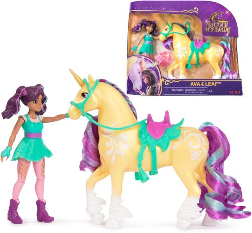 Academia Unicornio Set figuras de Ava y Leaf