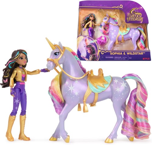 Academia Unicornio Set figuras de Sofia y Wildstar