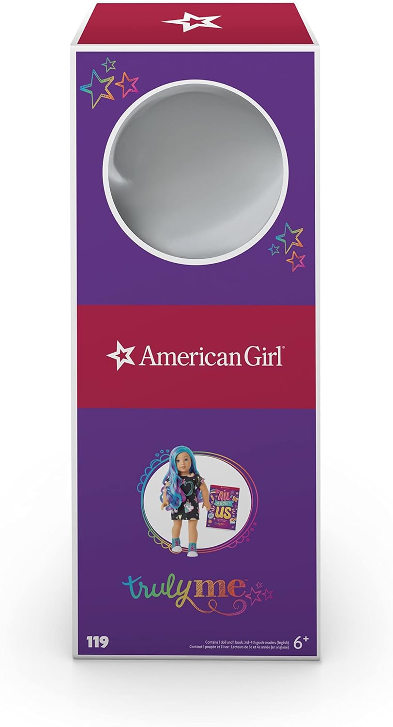 American Girl Truly Me muñeca pelo azul y violeta - vista alternativa