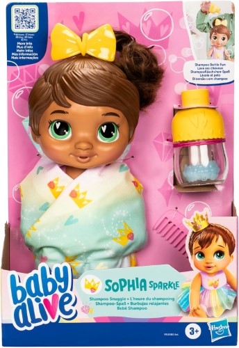 Baby Alive Bebé Shampoo Burbujas Relajantes Sophia Sparkles - vista alternativa