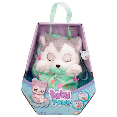 Baby Paws Sleeping Puppies peluche Husky - vista alternativa