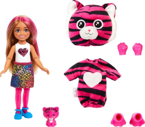 Barbie Chelsea Cutie Reveal Tigre HKR15 - vista alternativa