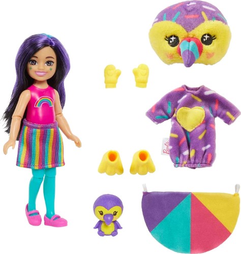 Barbie Chelsea Cutie Reveal Tucán HKR16 - vista alternativa