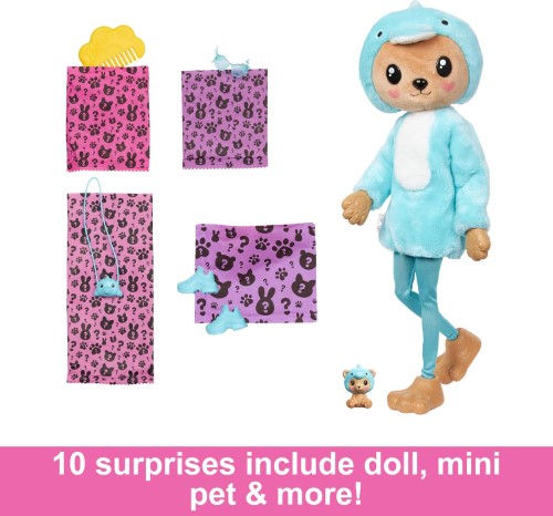 Barbie Cutie Reveal Osita con disfraz de Delfín - vista alternativa