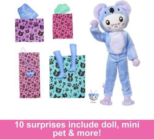 Barbie Cutie Reveal Conejita con disfraz de Koala - vista alternativa