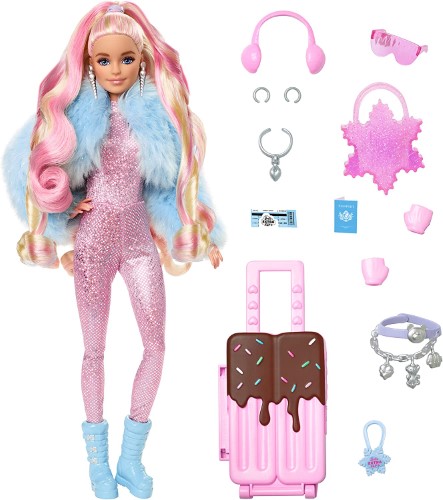 Barbie Extra Fly Vacaciones Chic [Nieve] - vista alternativa