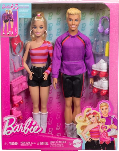 Barbie Fashionistas Ken y Barbie Roller Skate HXK90 - vista alternativa