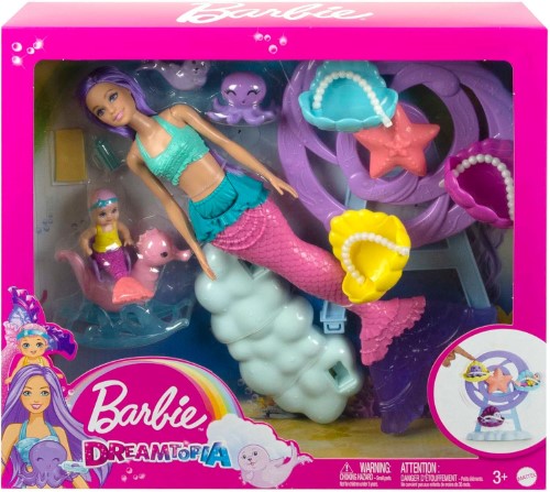 Barbie Dreamtopia con parque acuático HLC30 - vista alternativa