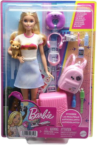 Barbie muñeca viajera Malibu HJY18 - vista alternativa