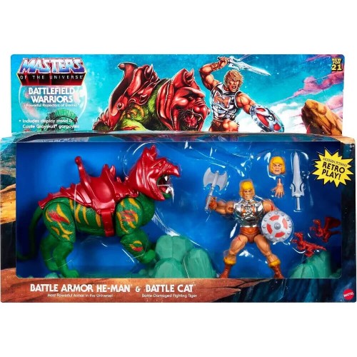 Masters Of The Universe Battle Armor He-man & Battlecat - imagen adicional