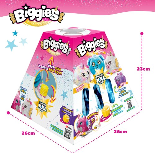 Biggies perro de peluche infable XXL 47288 - vista alternativa