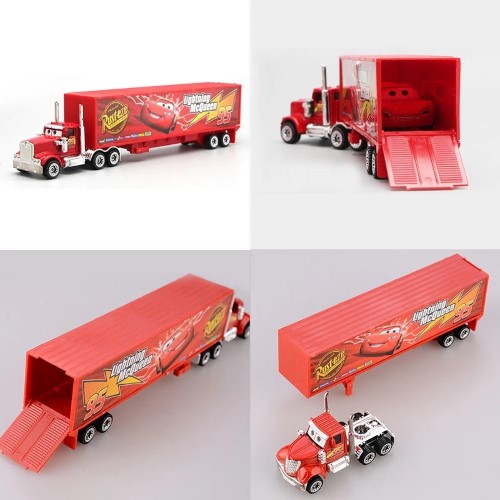 Cars 3 Set Regalo Trailer y carritos 7pcs - vista alternativa