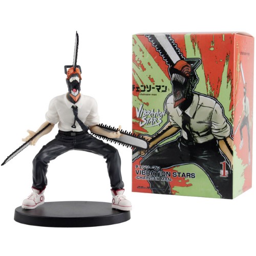 Chainsaw Man figura Denji Power 18 cm Pulguero Kachivaches FIGURAS