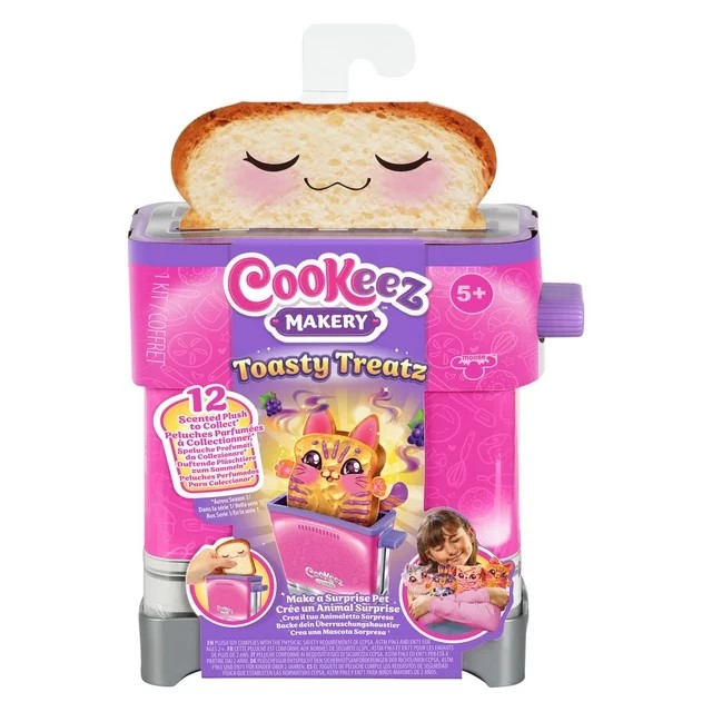 Cooky Makery Toasty Treatz tostadora con peluche