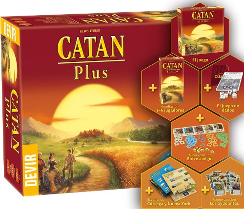 Catán Plus 2019 Devir HOBBIES