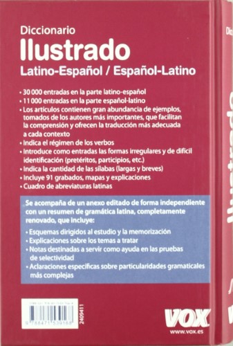 Diccionario Ilustrado Latín - Español Vox Editorial - vista alternativa