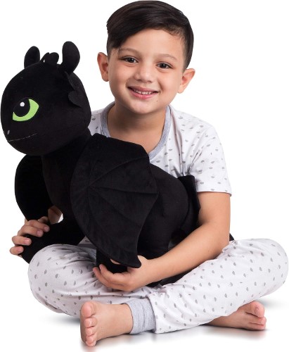 Como Entrenar Tu Dragón peluche almohada de Chimuelo