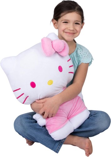Peluche Grande de Hello Kitty color Rosa Franco Kids