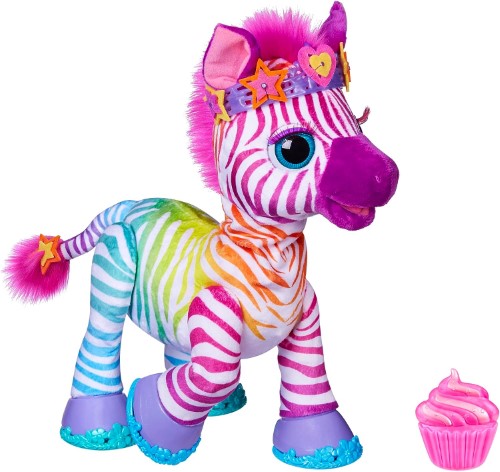 Furreal Zenya mi Zebra Arcoíris
