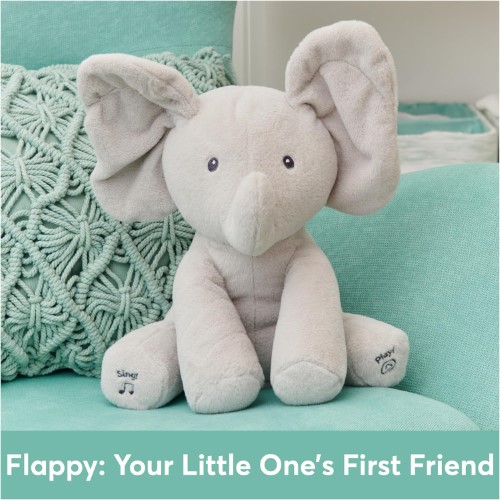 Gund Flappy Elefante de peluche cantante - vista alternativa