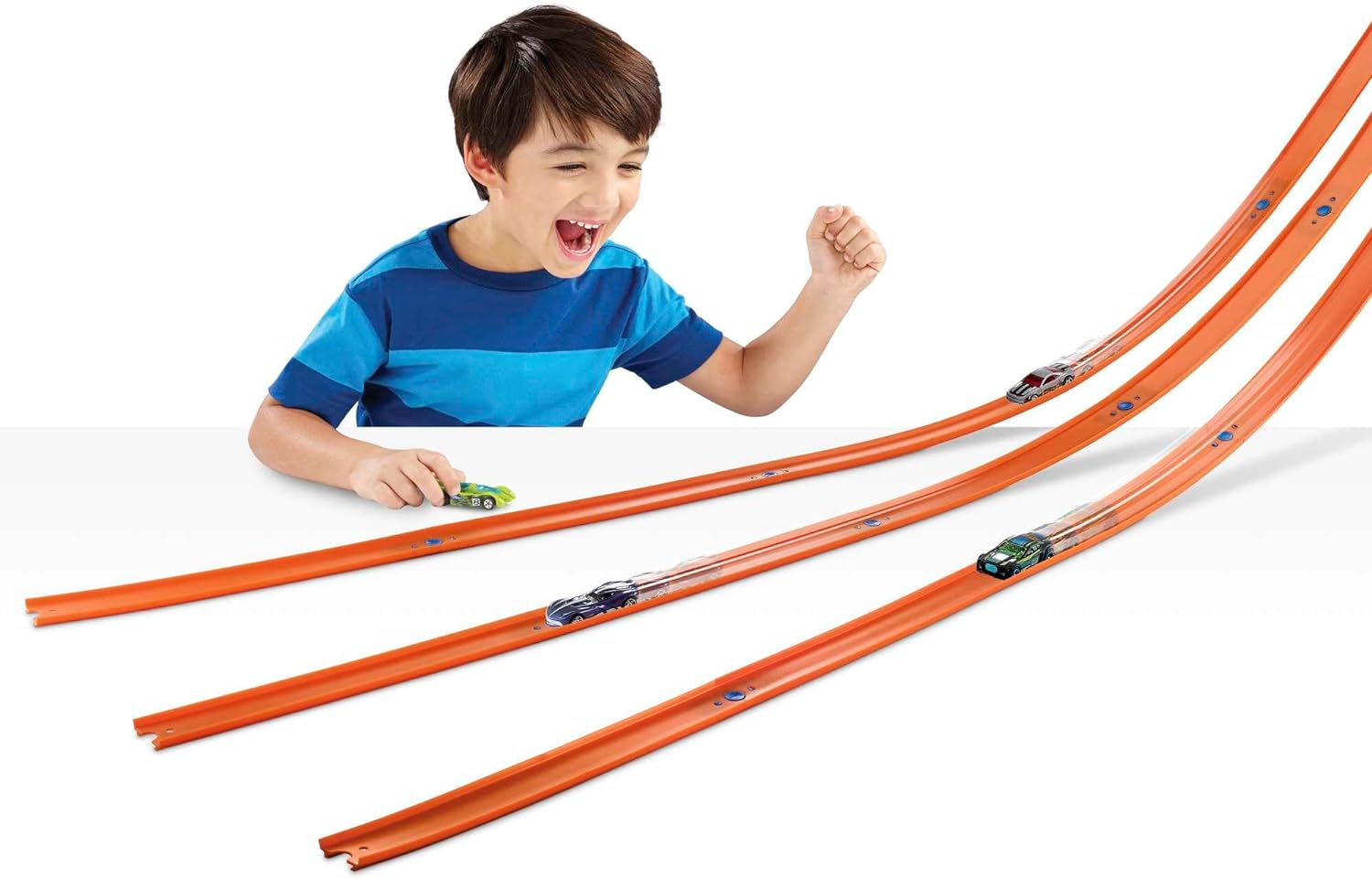 Hot Wheels Track Builder carro y megapista - vista alternativa