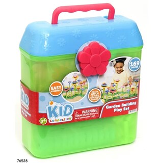 Kit construcción Jardín para jugar con flores plásticas - imagen adicional