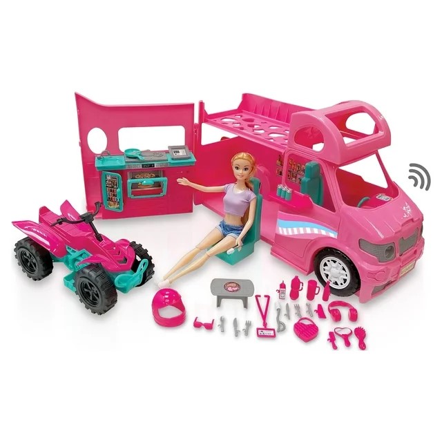 Casa Rodante de muñecas con accesorios de camping - imagen adicional